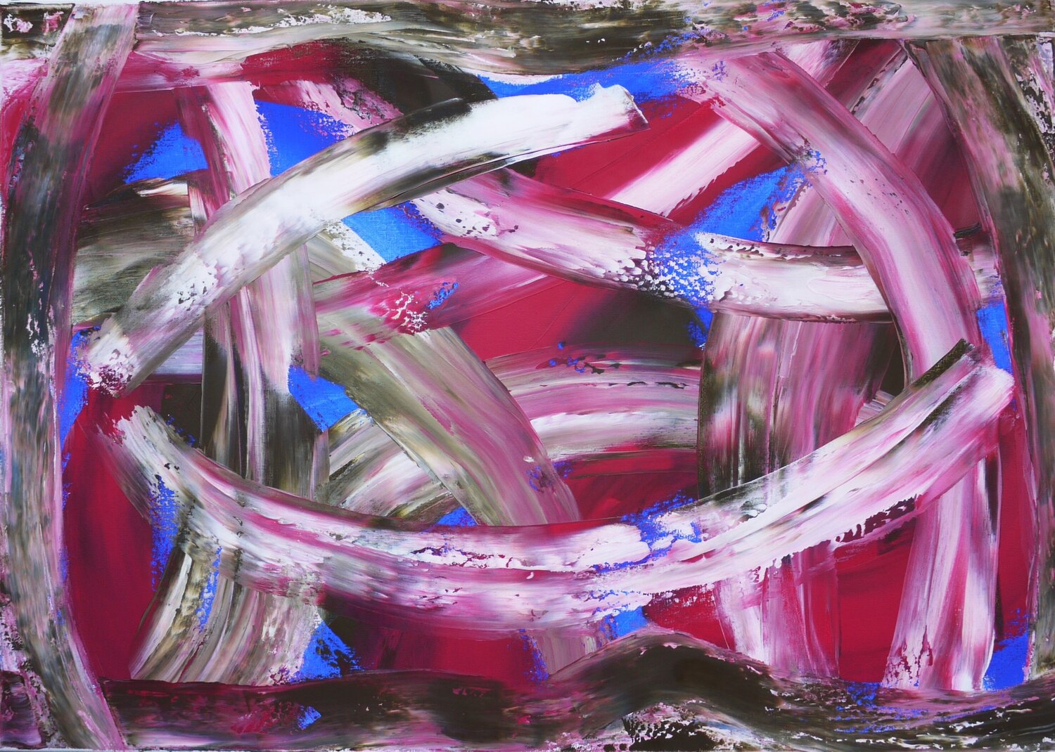 Geflecht Bina Sommer Original painting for sale