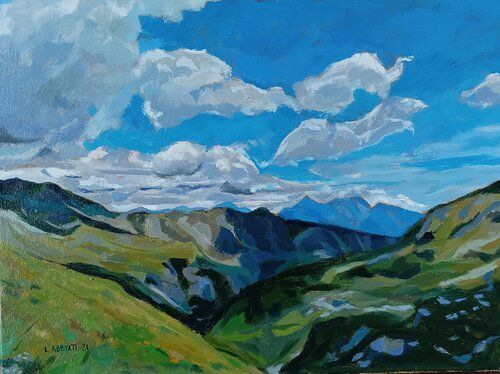 Valle di Saint Barthélemy by Luigi Abbiati, Painting for Sale on Select
