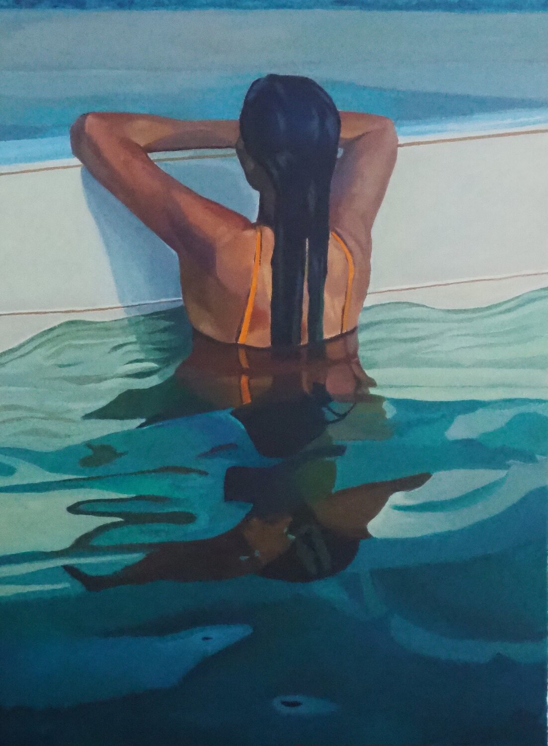 Altrove Luigi Abbiati Original painting for sale