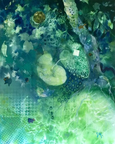 Naître by Sarah Lanyi, Painting for Sale on Select