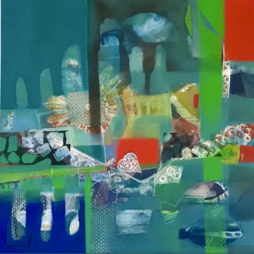Retour d’Inde by Sarah Lanyi, Painting for Sale on Select