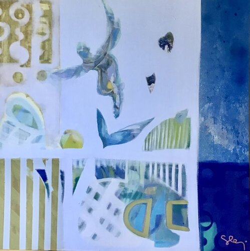 Le rêve d Icare by Sarah Lanyi, Painting for Sale on Select