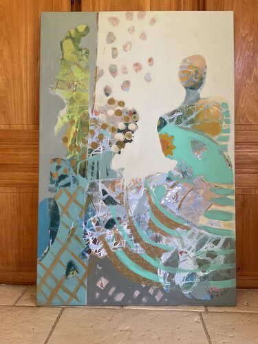 Valse au jardin by Sarah Lanyi, Painting for Sale on Select
