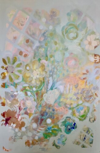Fleurs by Sarah Lanyi, Painting for Sale on Select