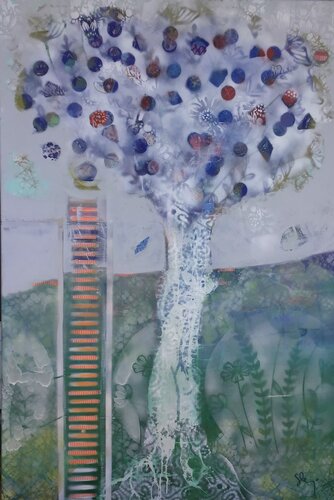 Pour l’ėternitė by Sarah Lanyi, Painting for Sale on Select