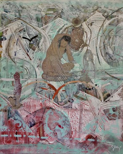 Incarnation by Sarah Lanyi, Painting for Sale on Select
