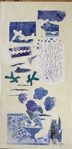 Fraternité 8 by Sarah Lanyi, Painting for Sale on Select