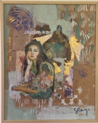 La part invisible by Sarah Lanyi, Painting for Sale on Select