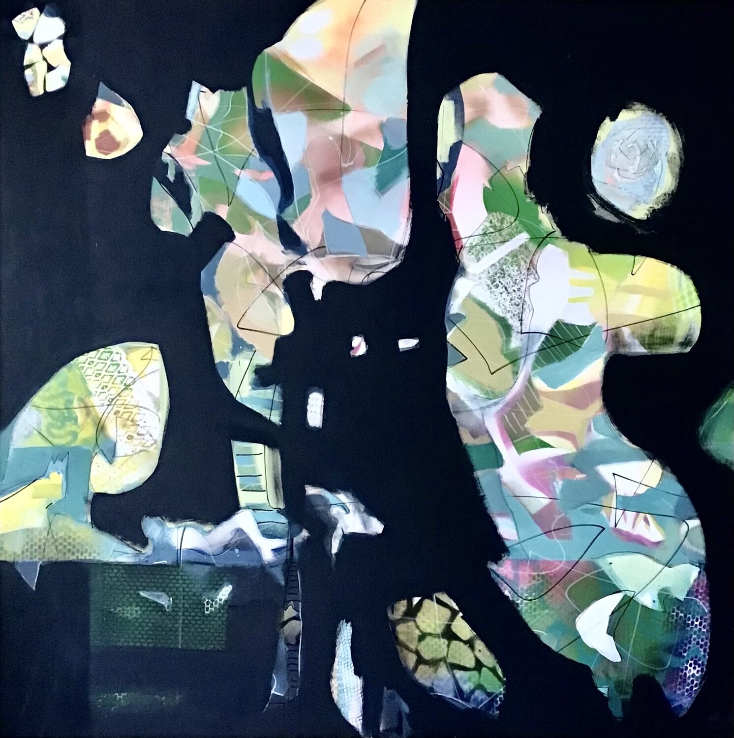 Chacun son voyage Sarah Lanyi Original painting for sale