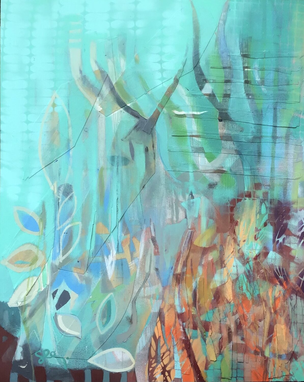 Brasiers Sarah Lanyi Original painting for sale