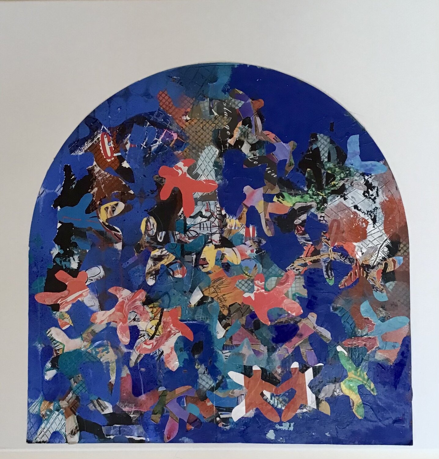 Fraternité 5 Sarah Lanyi Original painting for sale