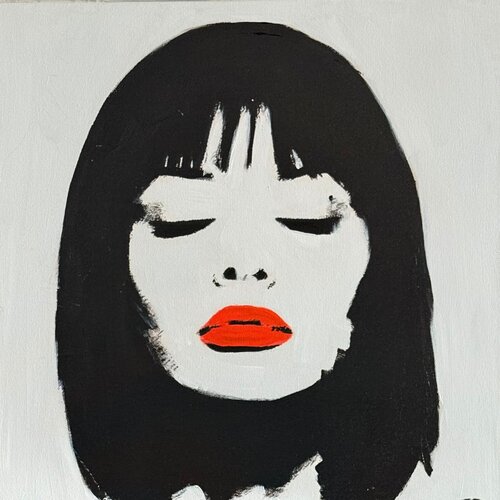I WOKE UP LIKE THIS by Claudia Sauter, Painting for Sale on Select
