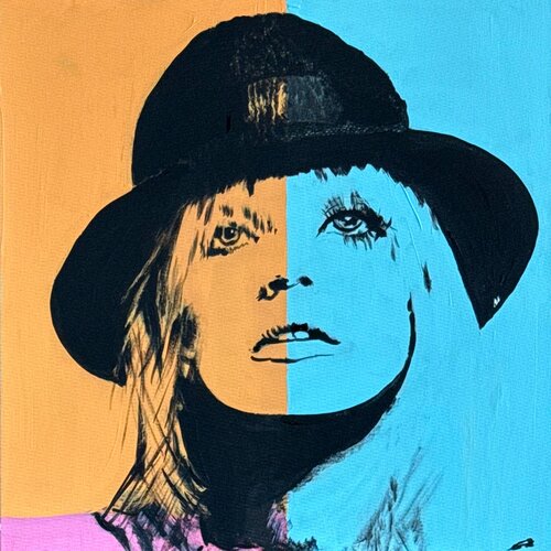 THE CALI MUSE by Claudia Sauter, Painting for Sale on Select