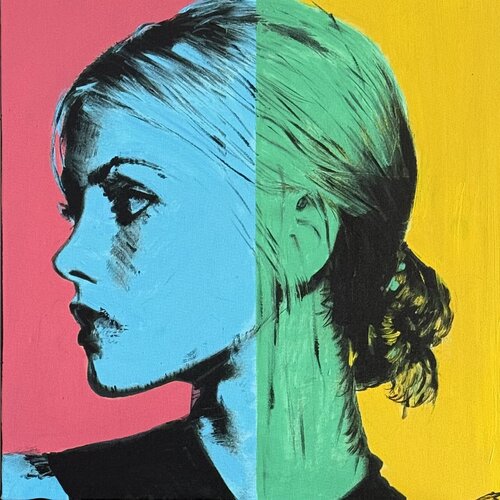 THE HILLS GIRL by Claudia Sauter, Painting for Sale on Select