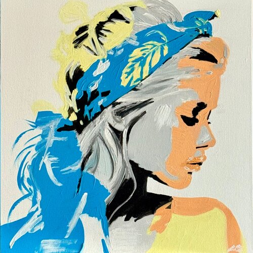 WHISPER OF STYLE by Claudia Sauter, Painting for Sale on Select