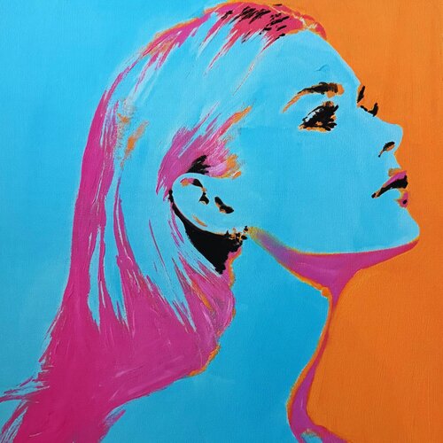 ICON CALM by Claudia Sauter, Painting for Sale on Select