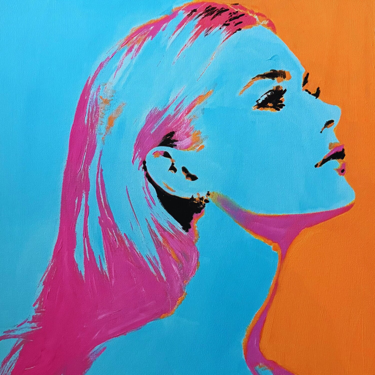 ICON CALM Claudia Sauter Original painting for sale