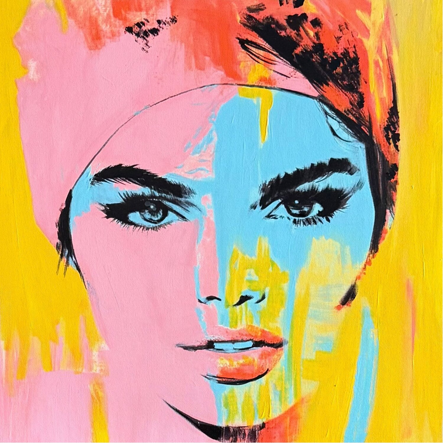 READY FOR NEW ADVENTURES Claudia Sauter Original painting for sale
