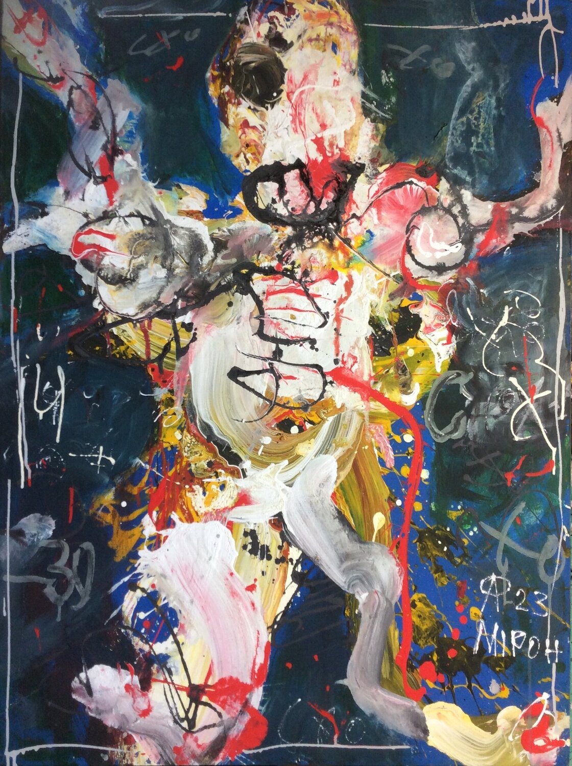 Merry fellow Aliaksandr Falei Original painting for sale