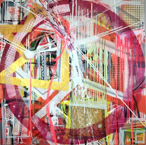 LIBELLE by Florian Tillack, Painting for Sale on Select