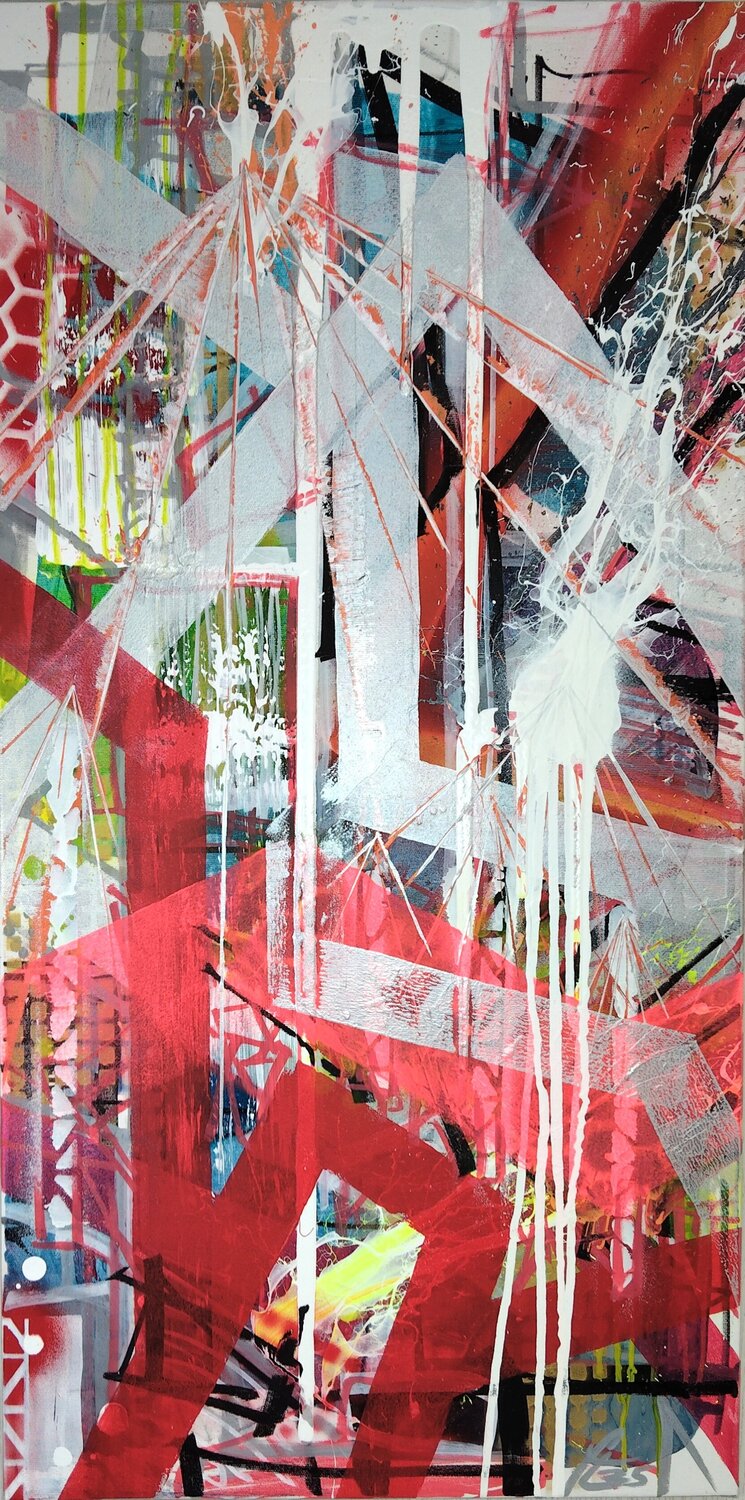 FESTIVAL Florian Tillack Original painting for sale
