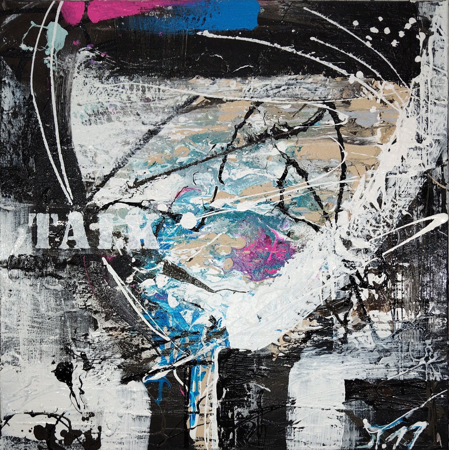 TALK Florian Tillack Original painting for sale