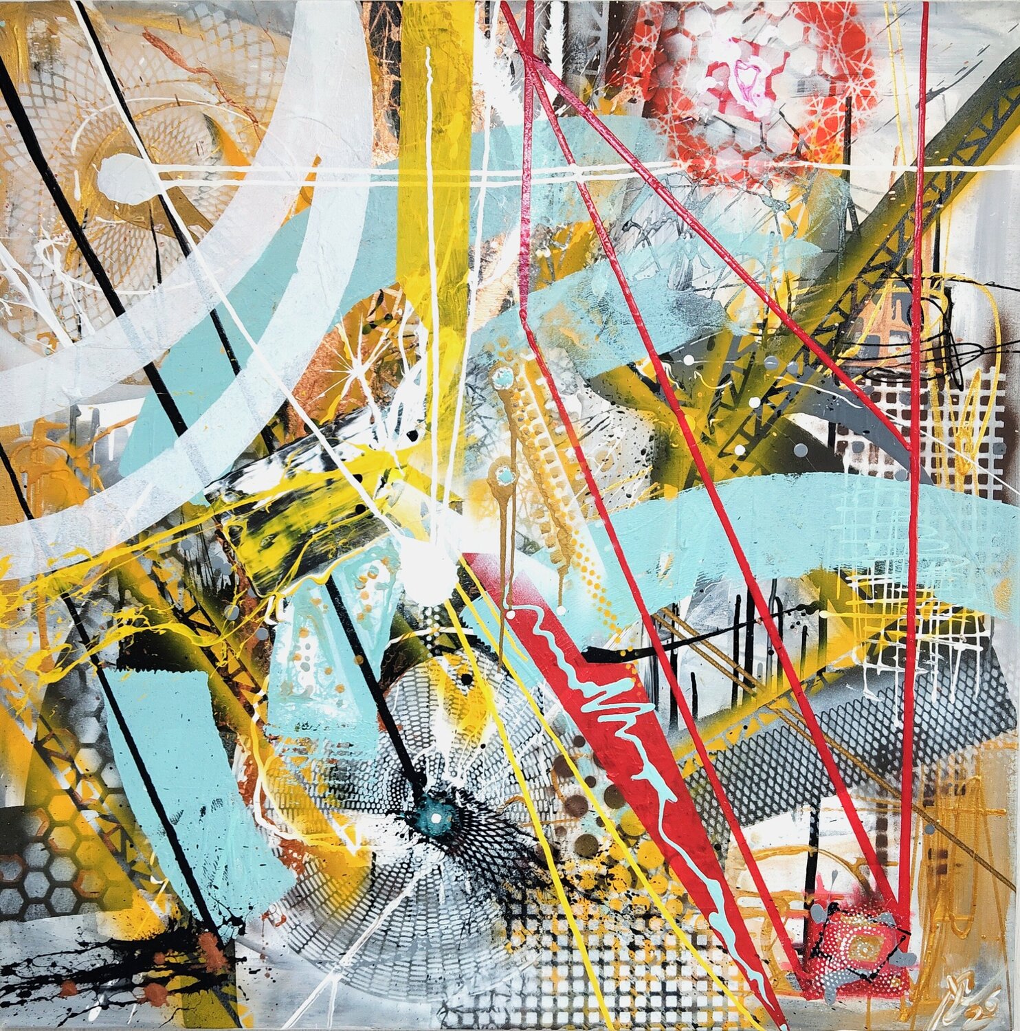 IMAGINATION Florian Tillack Original painting for sale