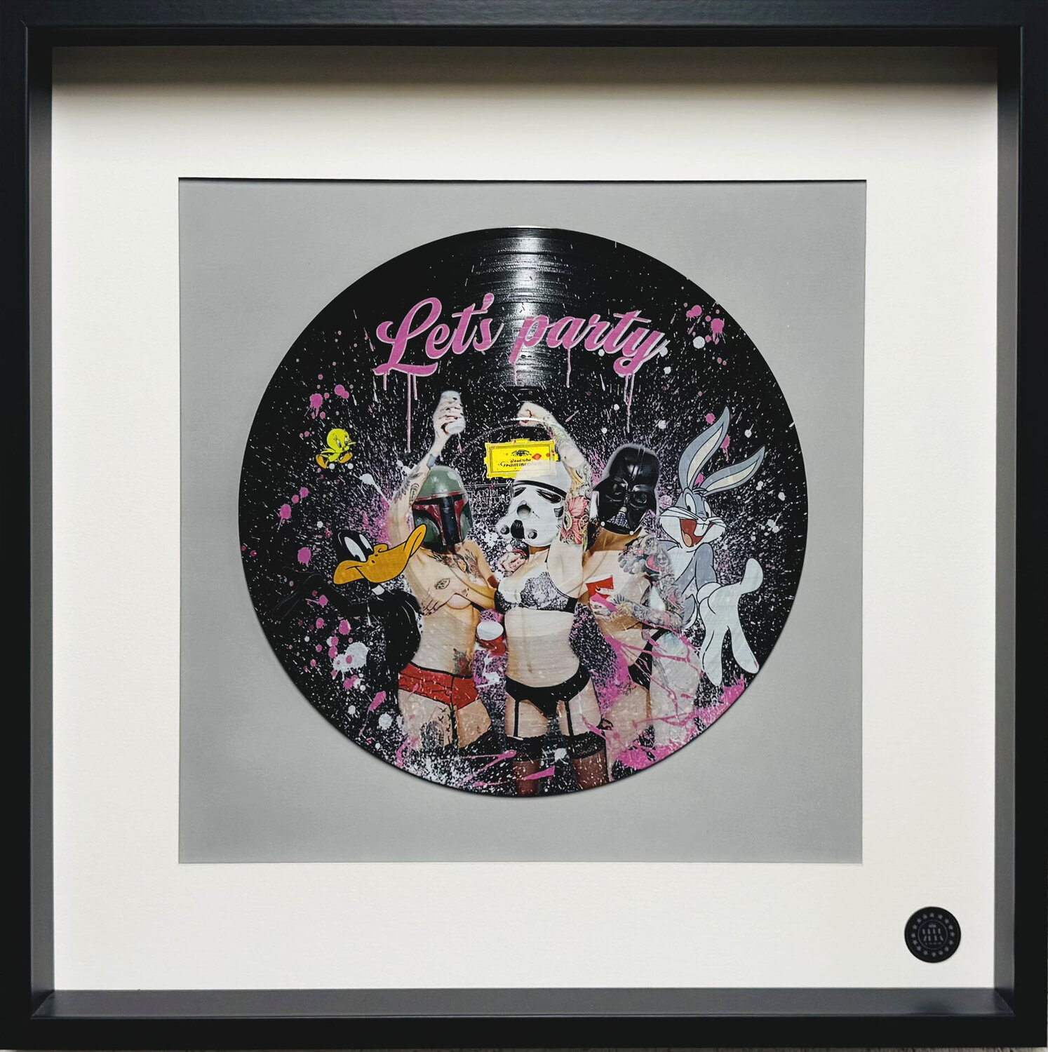 Let's Party ELLE ZETA Original painting for sale