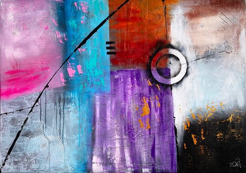 The Circle by Tatiana Guennewig, Painting for Sale on Select