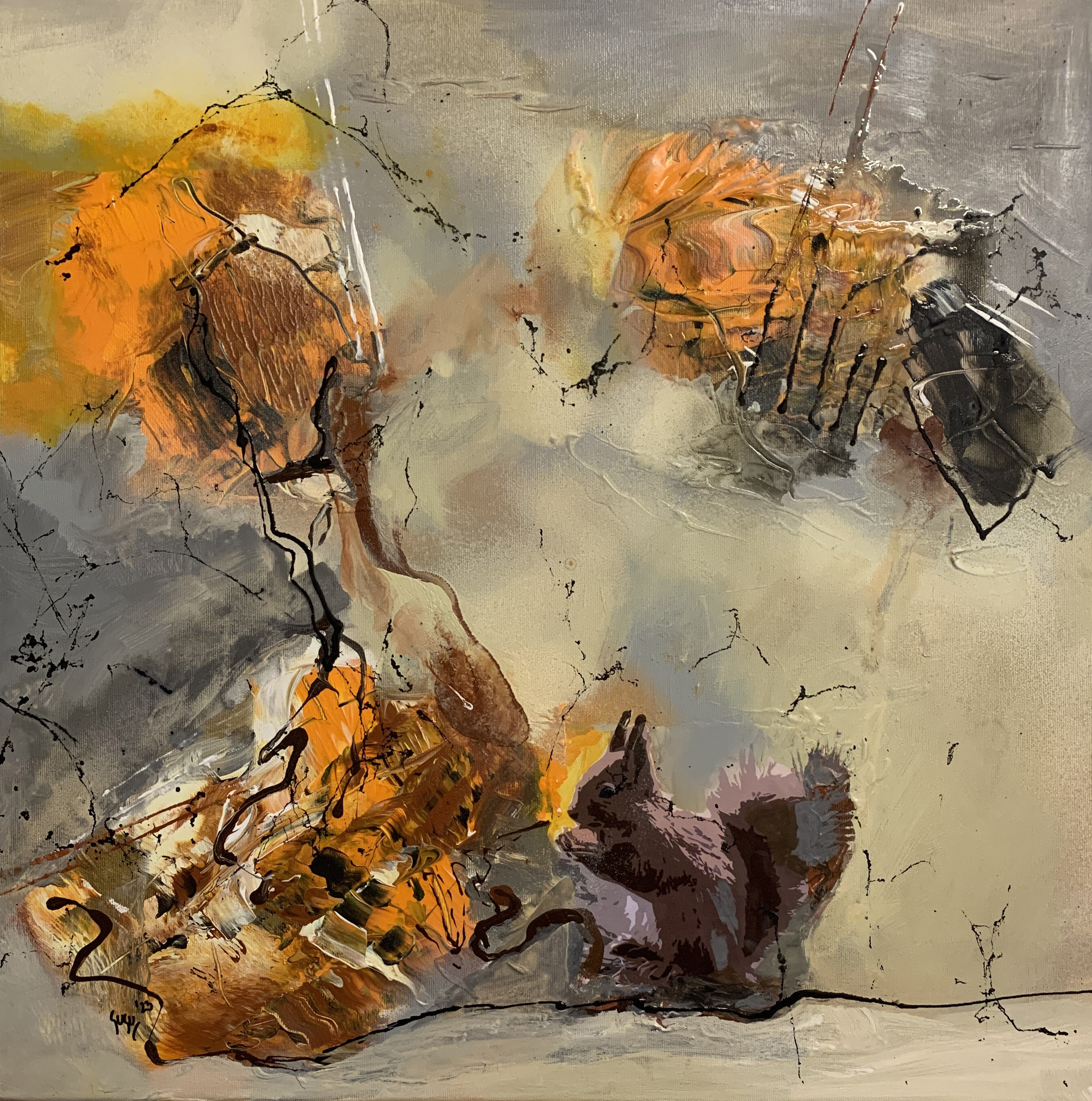 Topic Squirrel paintings