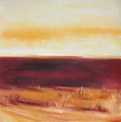 Wüstensteppe by Andrea Finck, Painting for Sale on Select