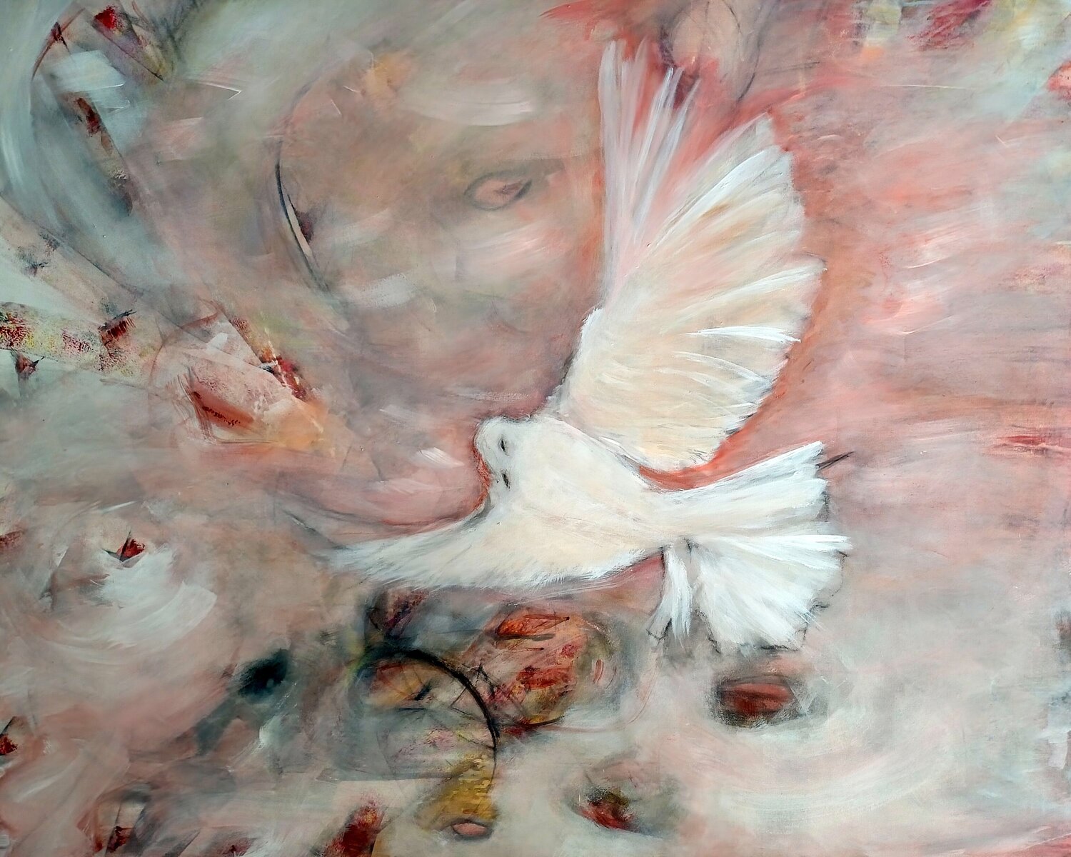Silent Hope Andrea Finck Original painting for sale