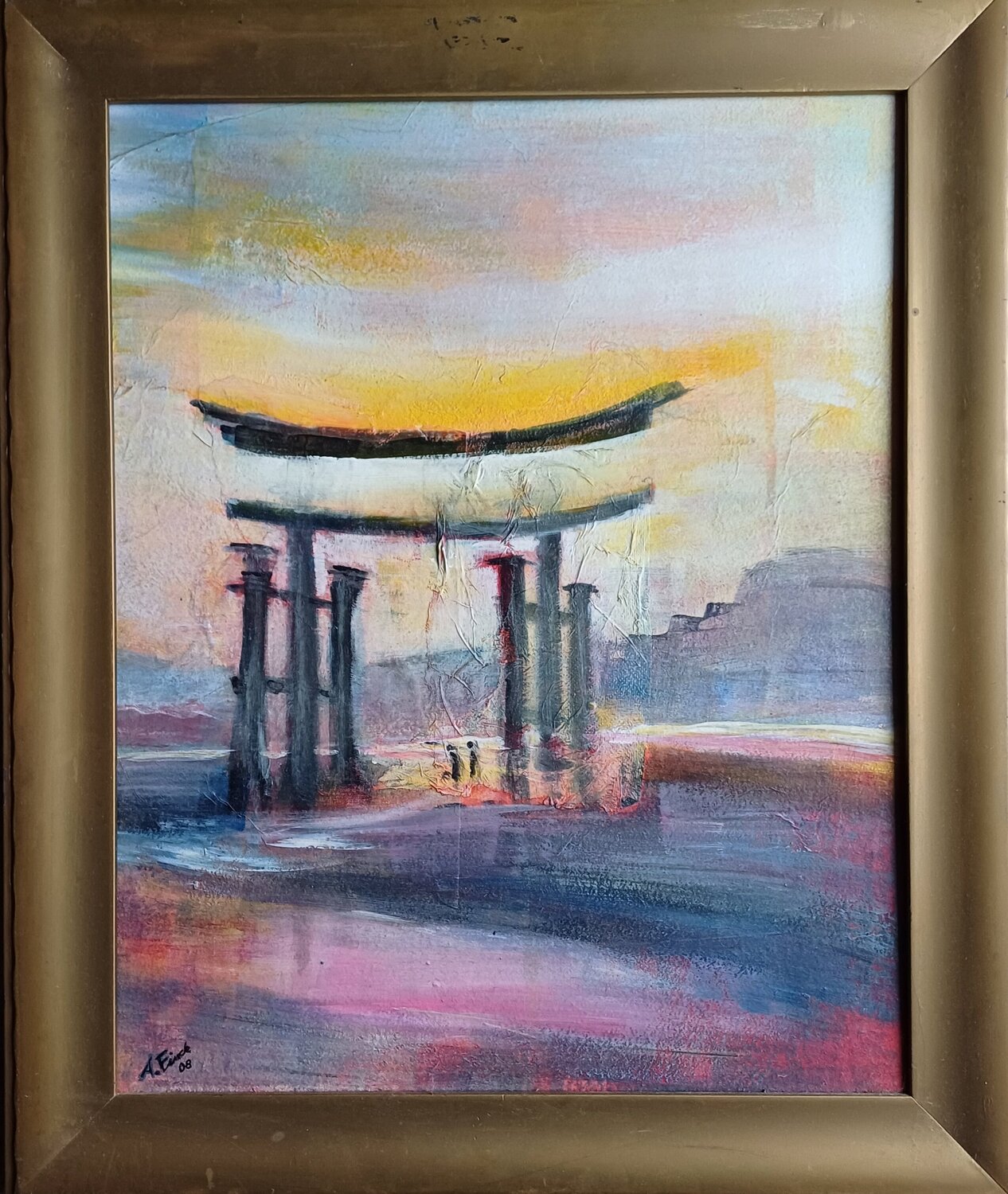 Torii Andrea Finck Original painting for sale