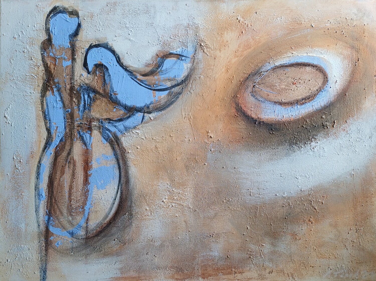 Dialog der Formen Andrea Finck Original painting for sale