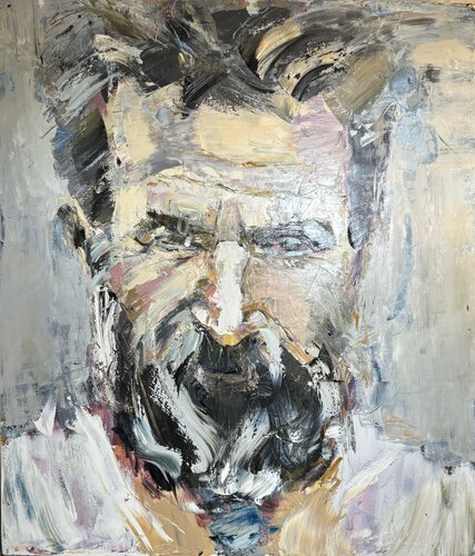 Le portrait de Brancusi by Petra Marian, Painting for Sale on Select