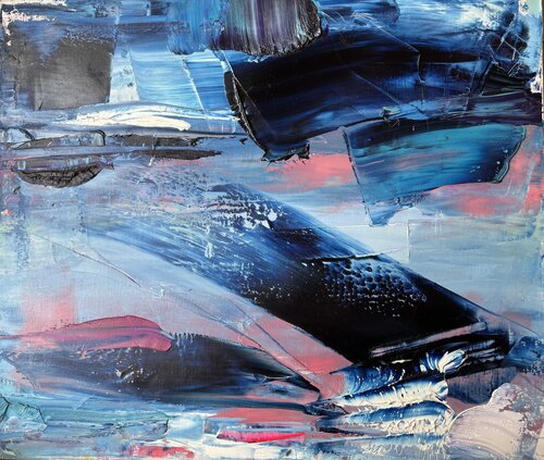 Cold River by Petra Marian, Painting for Sale on Select