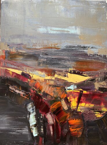 Légendes d’automne by Petra Marian, Painting for Sale on Select