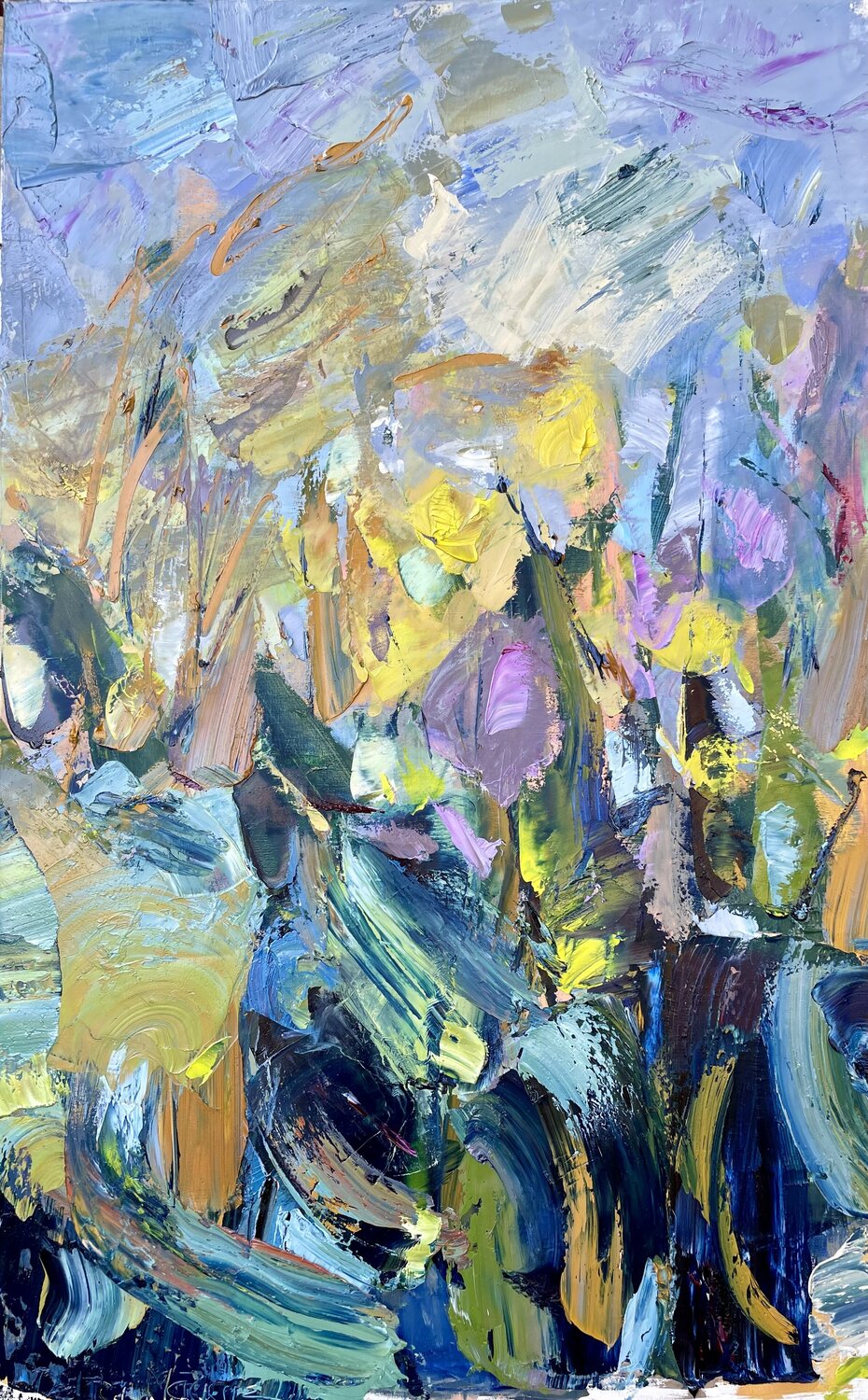 Sauvages des champs Petra Marian Original painting for sale