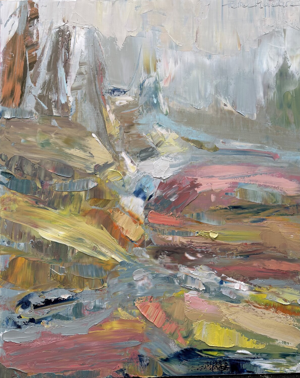 Becoming December Petra Marian Original painting for sale