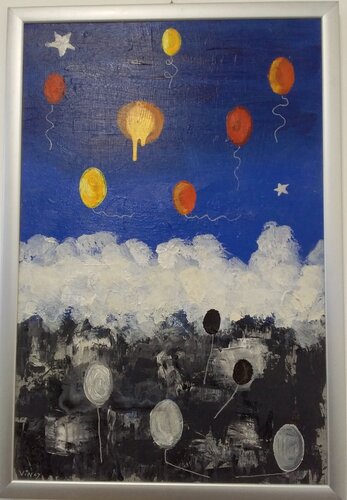 DREAMING by Vincenzo Cesetti, Painting for Sale on Select