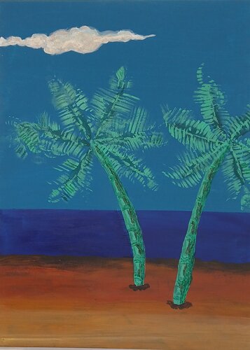 LAS PALMAS by Vincenzo Cesetti, Painting for Sale on Select