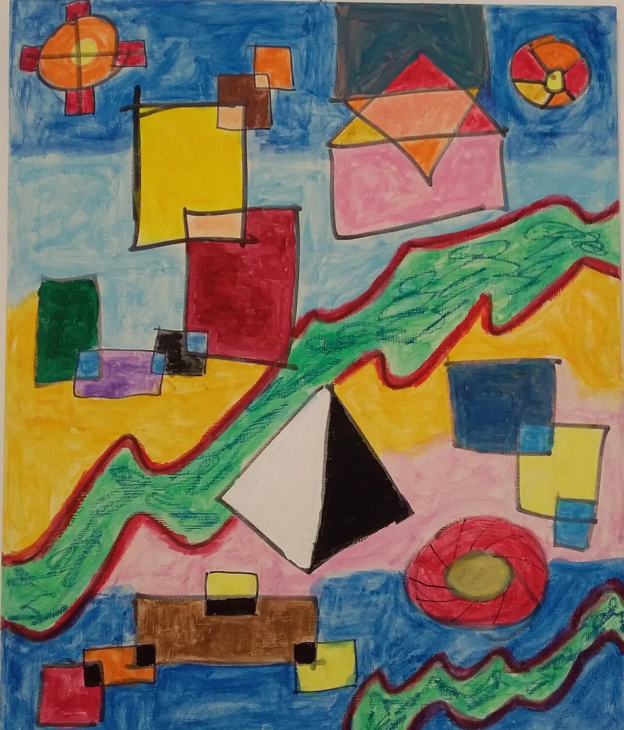 KEOPEX Vincenzo Cesetti Original painting for sale