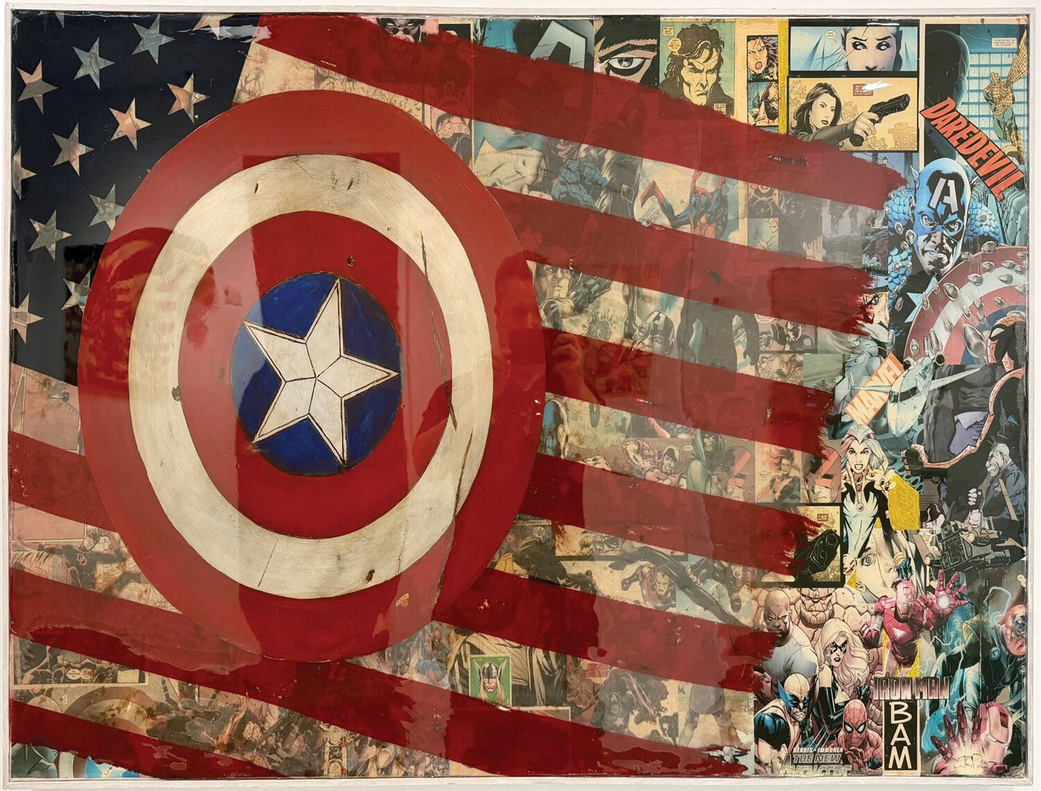 The Sentinel Eric Polins Original painting for sale