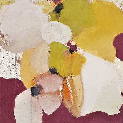 I pick my own FLOWERS by Susann Kasten-Jerke, Painting for Sale on Select