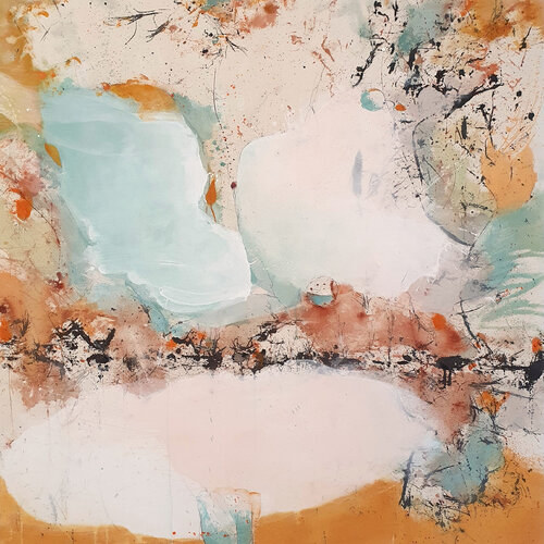 Strolling through a Dream by Susann Kasten-Jerke, Painting for Sale on Select
