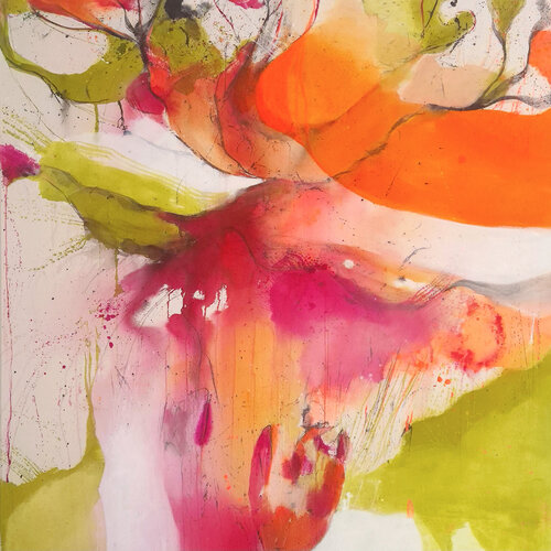 Courage Glow by Susann Kasten-Jerke, Painting for Sale on Select