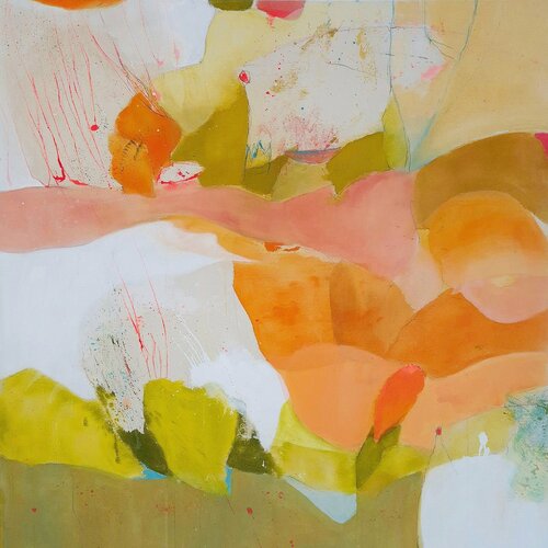 The Taste of Life...of Endless Motion by Susann Kasten-Jerke, Painting for Sale on Select