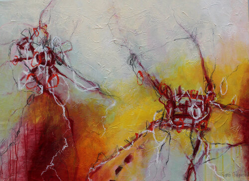 Loslösen by Gerti Papesch, Painting for Sale on Select