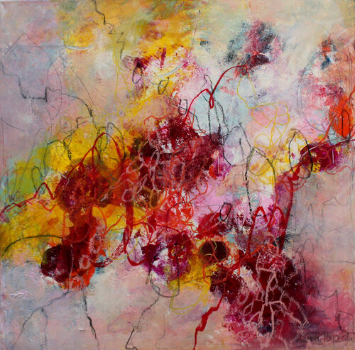 Summer Vibes I by Gerti Papesch, Painting for Sale on Select