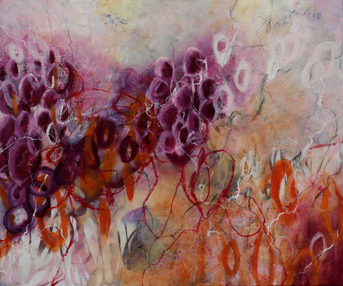 Brombeerzeit by Gerti Papesch, Painting for Sale on Select